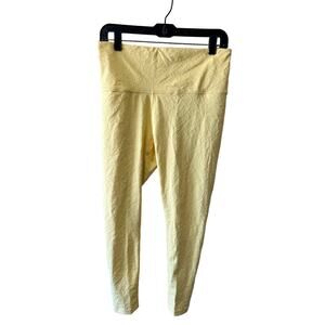 NWT CALIA Essential Jacquard 7/8 Legging in Golden Wheat size L